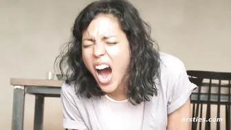 5 Amateur Babes Ride Sybian in Lesbian Orgy with Multiple Orgasms