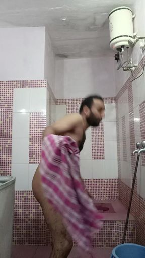 Stepdaddy in Bathroom