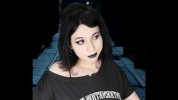 Hottie goth girl agrees to be a slut for cash (FULL MOVIE)