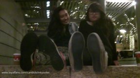 WE CAN SMELL OUR FEET ALREADY