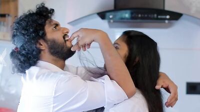 Watch Malayalam babe Vishnavy Raj get her small tits and mouth pleasured in steamy bondage game