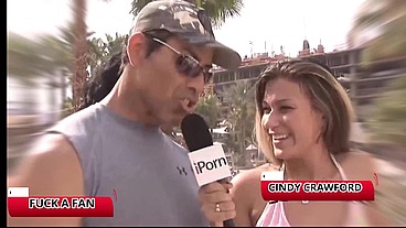 Cindy Crawford Meets Her Match And Takes His Monster Cock!