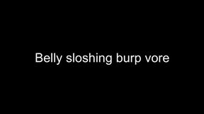 Macrophilia - Sloshing belly vore