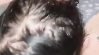 Chubby bimbos with pony tail does Doggy Style