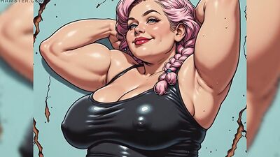 Check out the naughty milf teasing with her tits and revealing her nipples through her clothes!