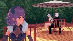 Belfast invites me to lunch | RED POV | Azurlane | Watch Full Movie and POV version on Sheer &amp_ PTRN: Fantasyking3