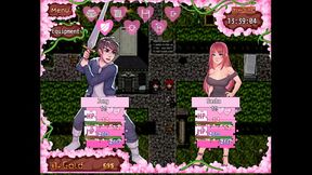 Harem In Another World [ Harem Hentai Game ] Ep.3 the farmer'_s daughter is playing with furry and cock dildo !