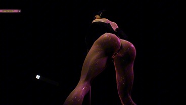 3D_Animation - Cheating wife at night club