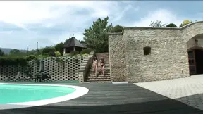 Stepmom and her bestie get anal fucked by stepson