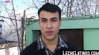 LecheLatinos.com - Straight jock's raw breeding and facial for cash in a kinky encoun