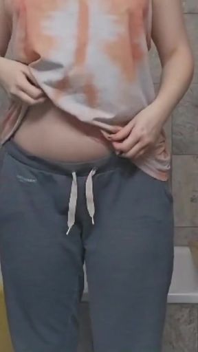 Powerful moment from &quot;Undressing teen on repat in her bathroom&quot;