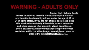 Presley Hart fucking in the bathroom with her bubble butt