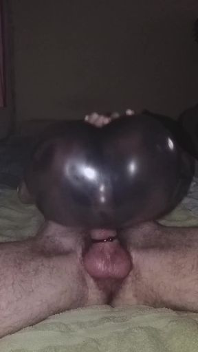 Black Booty Bouncing on My Veiny Cock