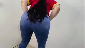 Teniendo sexo Vaginal oral y anal con joven milf trabajdora del Oxxo tiene un culo enorme le llenan su Ano de semen le dan doble penetraci&oacute_n