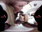 StockingsVR - Big ass milf deep anal strapon