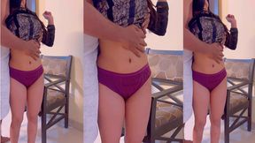 Indian desi muslim stepsister Sofia fucked by young amateur stepbrother in doggy style full Hindi audio pov