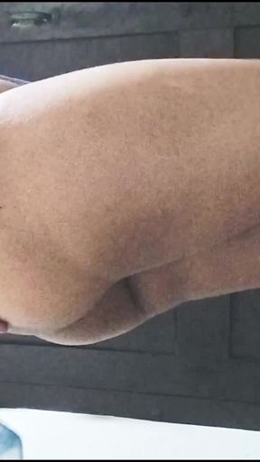 College Girl Pussy Fingering While Showering in Bathroom