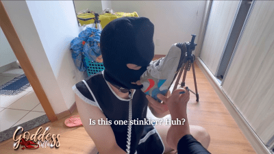 Goddess Kiffa - Thomas Slave Needs to Sniff and Worship Kiffa