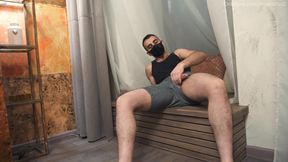 Faggot-For-Pay Turkish hairy man Emil emotionally masturbates off his gigantic wood OnlyFans/WorldStudZ