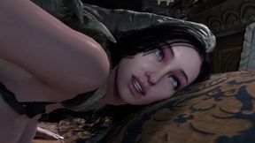 Yennefer - Monster Breeding Her Late at Night