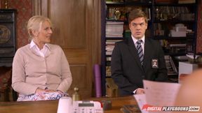Asian Brunette Explores Fetish Passion in a Wild Office Affair
