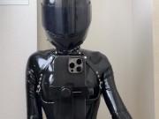 [latex] Masturbation of Cat Helmet Rubber Doll💜