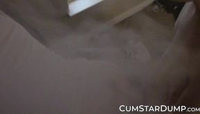 Horny studs destroy submissive twink from both ends in hot orgy