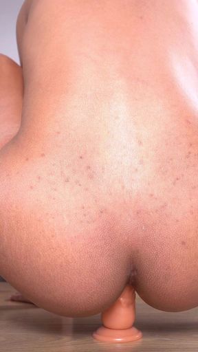 Anal Masturbation and Blowjob Practice