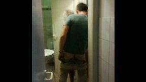 bare public toilet fuck