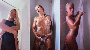 viens me frotter le dos dans la douche