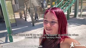 Babyfantasy83🇫🇷French slut gets a big cock in her workshop