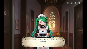 Hentai game babe with huge ass teases your face in Hotel Tales Ep.7