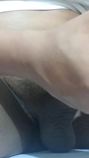 Desi sissy shaving &amp; cleaning   Clip 3