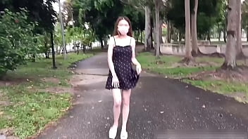 ออกเดทแล้วชวนกันมาถ่ายคลิปโป๊แนว Outdoor.