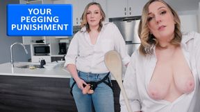 Your Pegging Punishment - Clara Dee POV Pegging