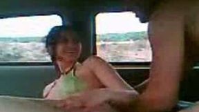 Sexy Turkish whore picked up and fucked in the van