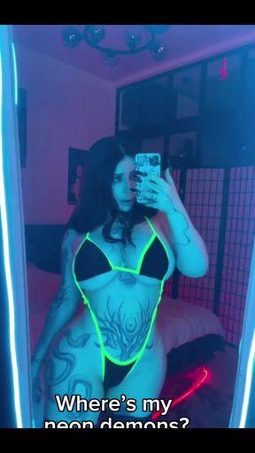 Lemme Shine in Neon Light