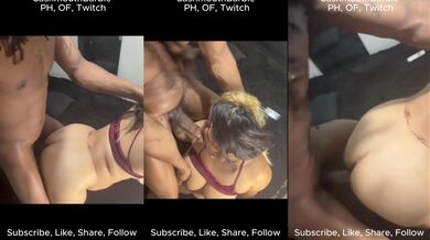 Pinay cougar rides BBC cashcow till teen gushes