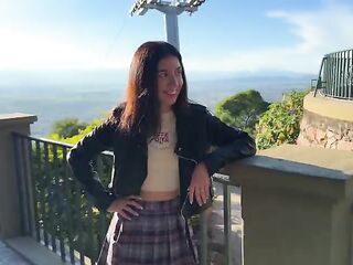 If u come second to this mountain - u'll be walking around with cum on your face in front of people! - Eager Public Cumwalk