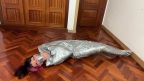 Step-Momification self bondage