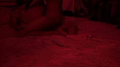 Ebony lesbian couple scissoring SHORT version