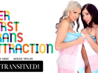 TRANSFIXED - Stacked Model Brittney Kade Hard Fucks Hot Coworker Kenzie Taylor After Photoshoot