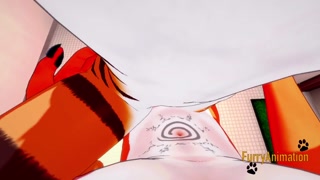 Furry Hentai - Tiger is fucked by a Fox