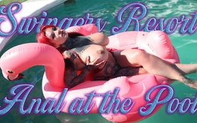 Swingers Resort - Anal at the Pool