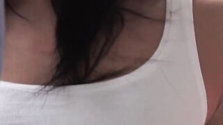 Natural Dark Hair Invites BF Into For Some Buttfucking