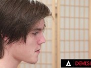 DEVILS FILM - Hottie Busty Stepmom Crystal Rush Takes Her Stepson's Cock Deep In Her Sweet Ass