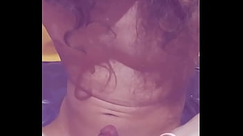 Anal Balloon squeezes my full Bladder until it leaks