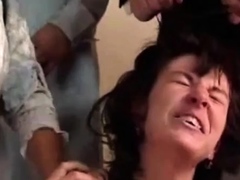 Mouth fucked blowjob fetish slut
