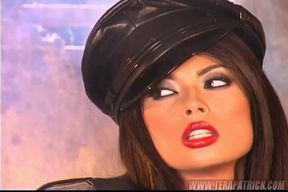 Photoshoot Diamond Face Bike Black Underwear Featuring Tera Patrick