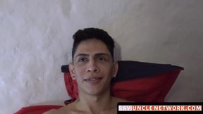 SayUncleNetwork.com - Inked Latino jock's gay awakening after sucking friend's massiv